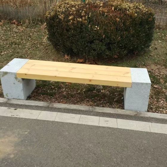 北京石材公园椅制作安装